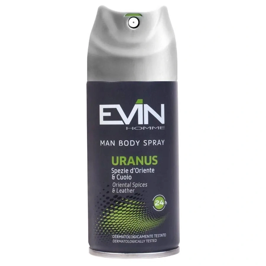 Дезодорант спрей чоловічий Evin Homme Man Body Spray Uranus 150 мл
