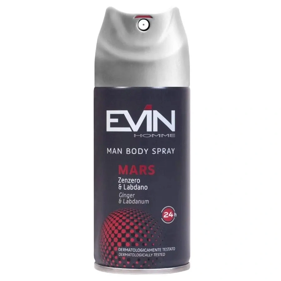 Дезодорант спрей чоловічий Evin Homme Man Body Spray Mars 150 мл