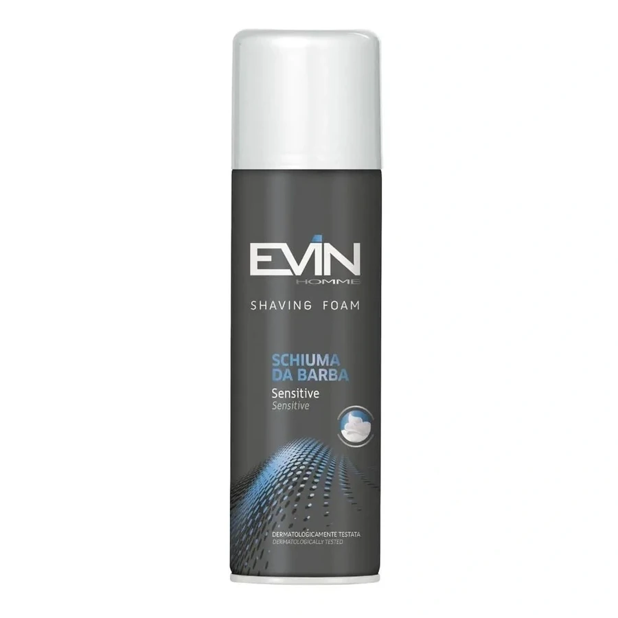 Піна для гоління Evin Shaving Foam Schiuma Da Barba Sensitive для чутливої ​​шкіри 300 мл