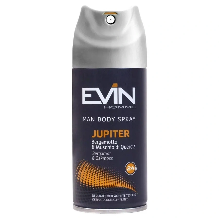 Дезодорант спрей чоловічий Evin Homme Man Body Spray Jupiter 150 мл