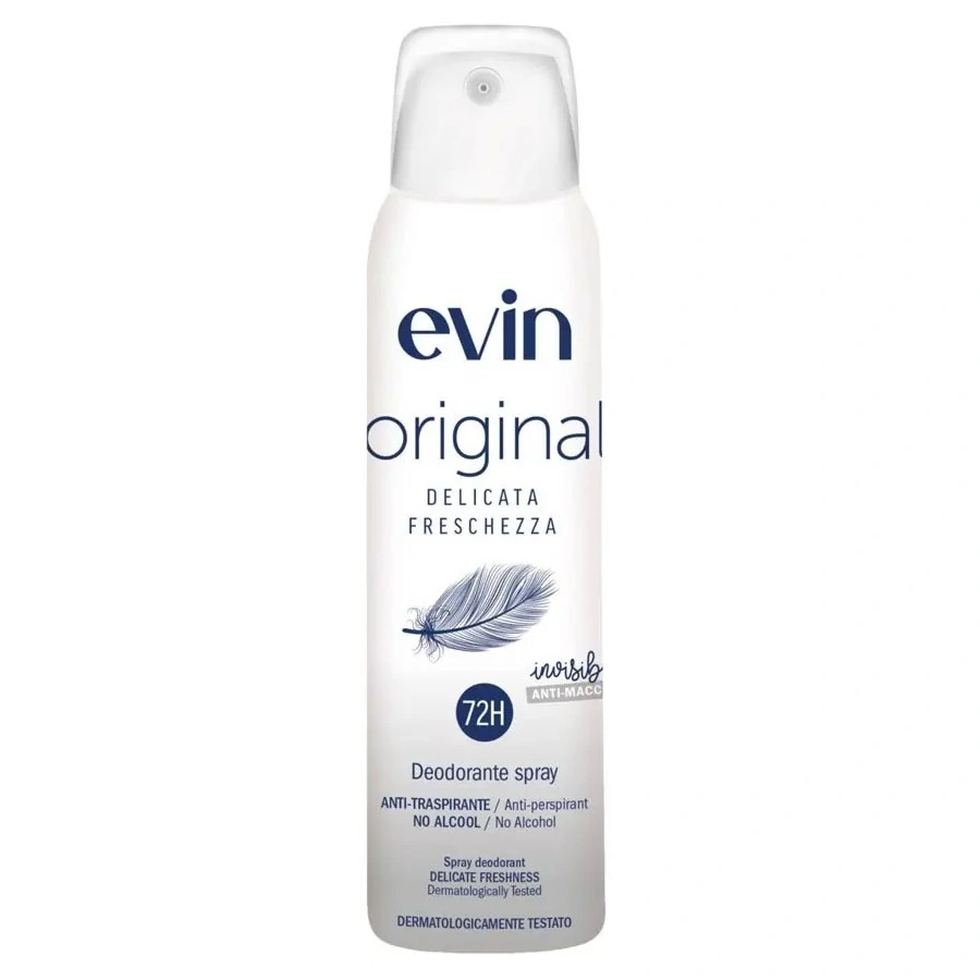 Дезодорант-антиперспірант спрей жіночий Evin Original Deodorant Anti-Perspirant Spray делікатна свіжість 150 мл