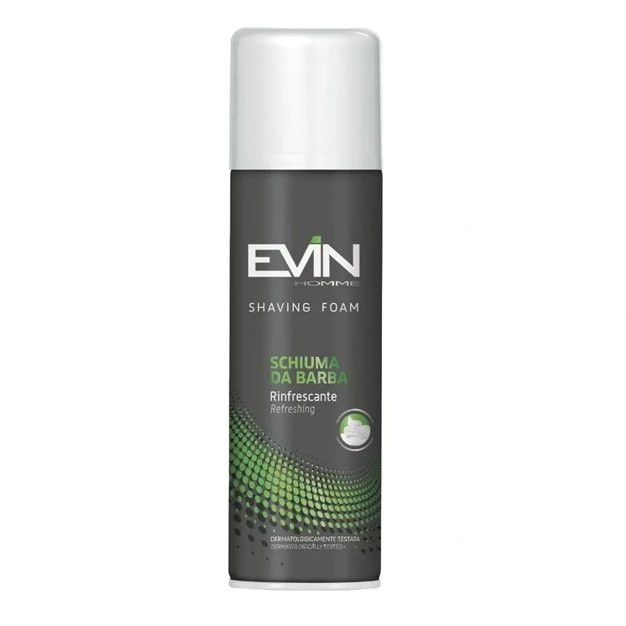 Піна для гоління Evin Shaving Foam Schiuma Da Barba Refreshing освіжаюча 300 мл