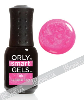 Міні гель-лак ORLY Smart gels Oh Cabana Boy яскравий кислотно-рожевий, емаль 5,3 мл