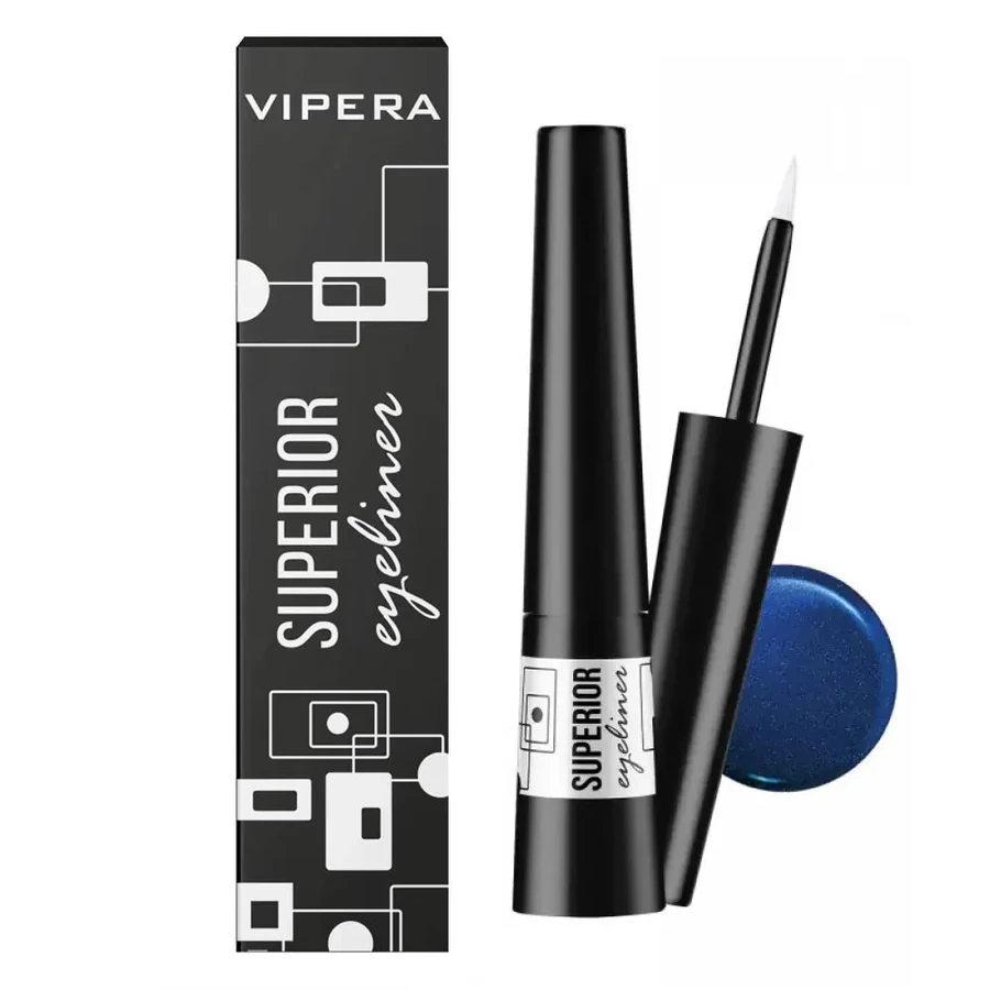 Підводка для очей Vipera Superior Eyeliner №01 Sapphire сапфір 3 мл
