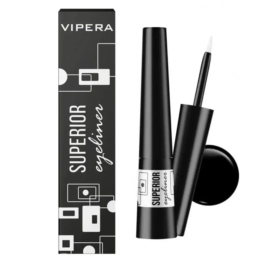 Підводка для очей Vipera Superior Eyeliner №03 Black чорний 3 мл