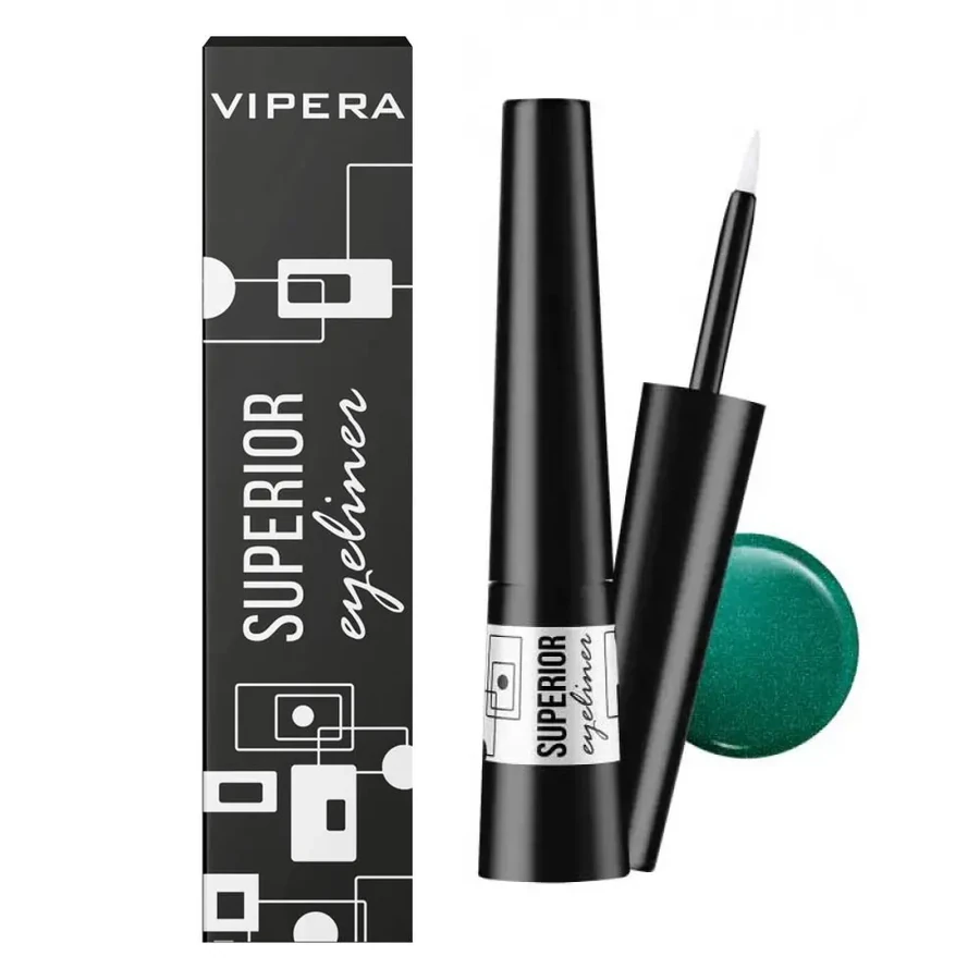 Підводка для очей Vipera Superior Eyeliner №07 Green зелений 3 мл