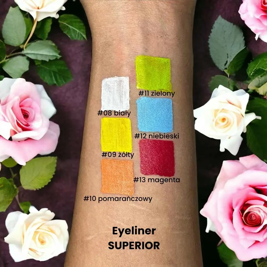 Підводка для очей Vipera Superior Eyeliner №08 White білий 3 мл
