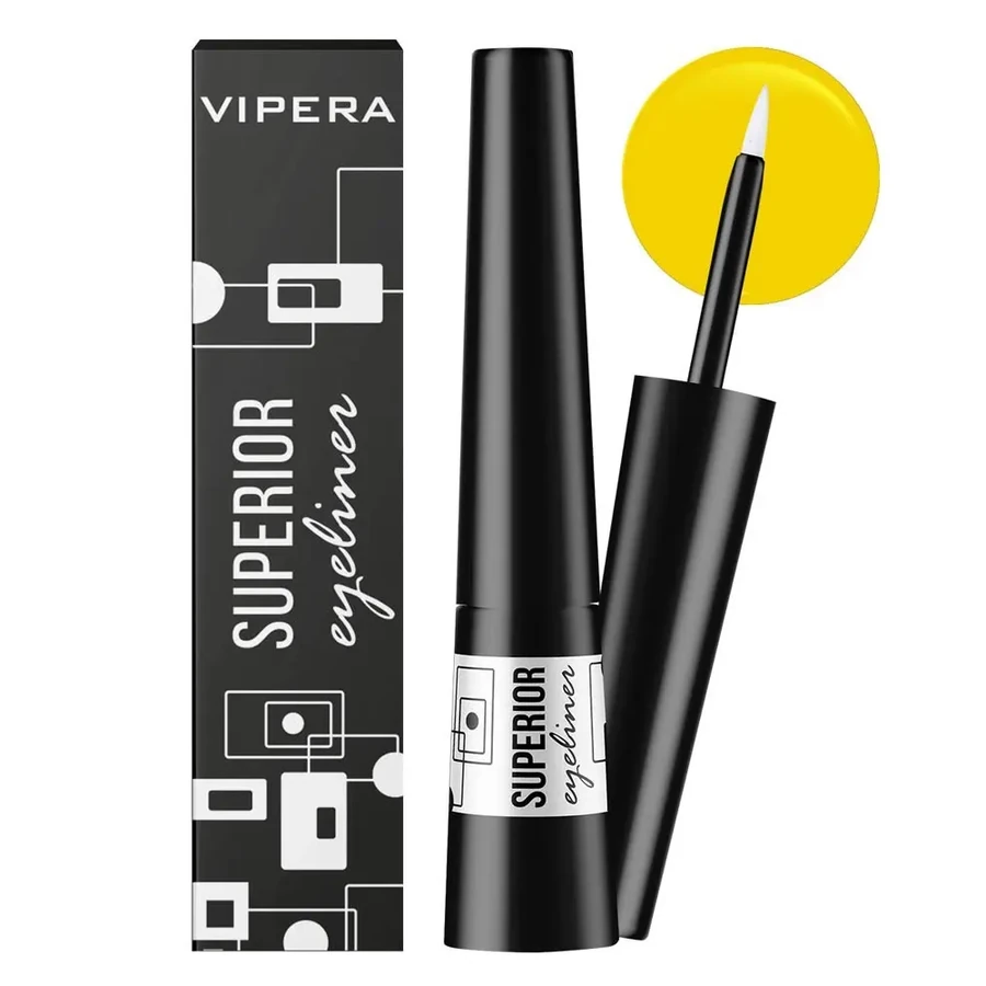 Підводка для очей Vipera Superior Eyeliner №09 Yellow жовтий 3 мл