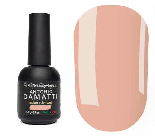 Каучукова кольорова база Antonio Damatti Rubber Color Base №003 бежево-кораловий 10 мл