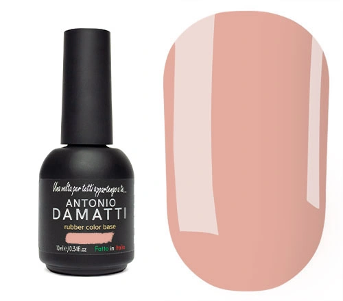 Каучукова кольорова база Antonio Damatti Rubber Color Base №006 бежево-рожевий 10 мл