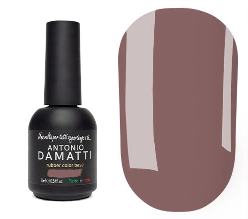 Каучукова кольорова база Antonio Damatti Rubber Color Base №007 кавово-рожевий 10 мл