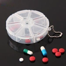 Круглий бокс для пігулок YRE Pill Box Organizer 7