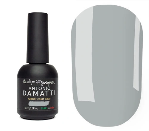 Каучукова кольорова база Antonio Damatti Rubber Color Base №019 світло-сірий 10 мл