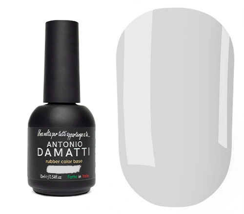 Каучукова кольорова база Antonio Damatti Rubber Color Base №020 сіро-білий 10 мл