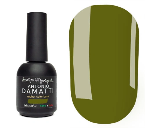 Каучукова кольорова база Antonio Damatti Rubber Color Base №022 оливкова 10 мл