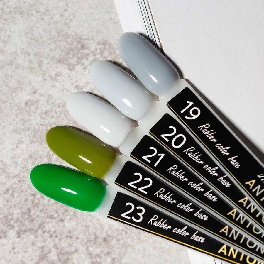 Каучукова кольорова база Antonio Damatti Rubber Color Base №022 оливкова 10 мл