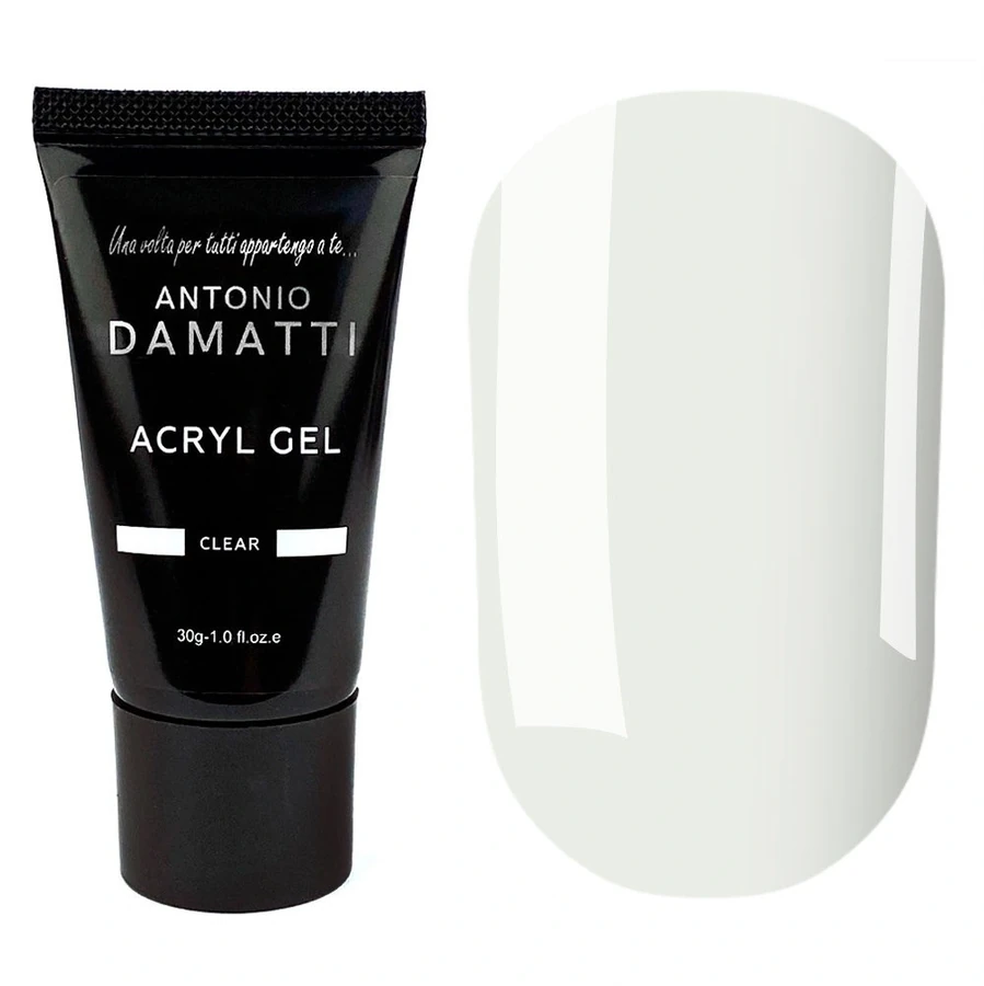 Акрил гель Antonio Damatti Acryl Gel Clear прозорий 30 мл