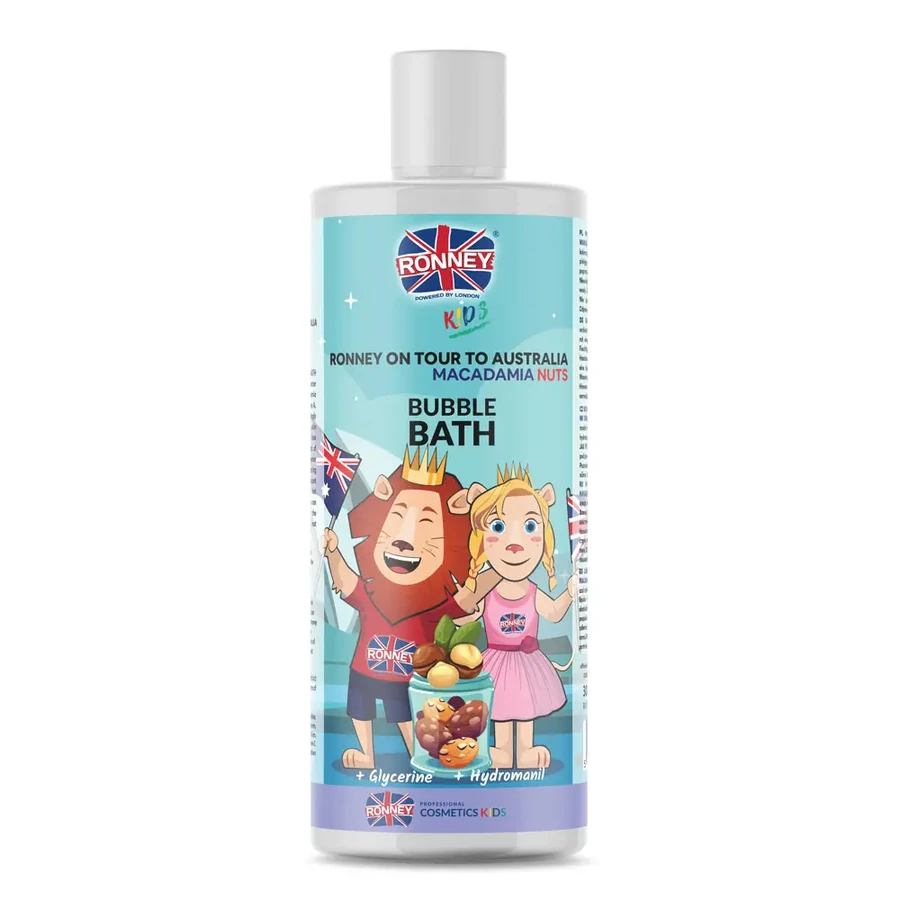 Дитяча піна для ванн з ароматом печива Ronney Kids On Tour to Australia Macadamia Nuts Bubble Bath 300 мл