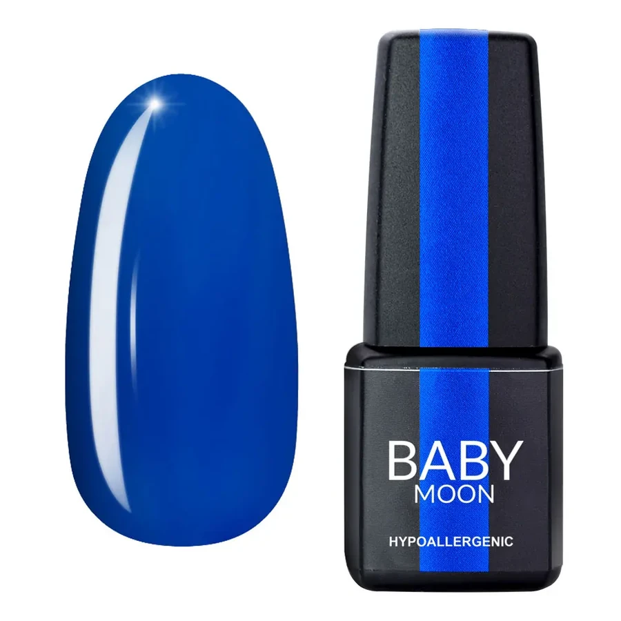 Гель-лак BABY MOON Cold Ocean Gel Polish №021 королівський синій, емаль 6 мл
