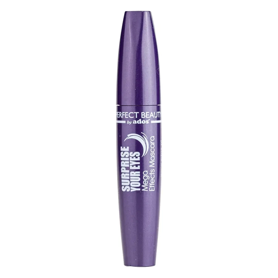 Туш для вій волостійка ados Surprise Your Eyes Mega Effect Mascara чорний 12 г