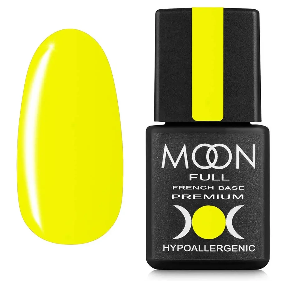 Гель-лак MOON FULL Neon Ibiza №711 жовтий, неоновий 8 мл