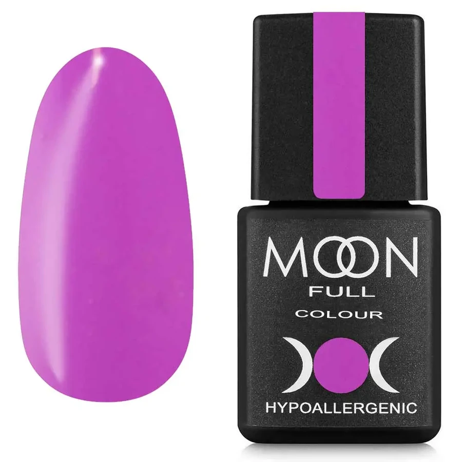 Гель-лак MOON FULL Gel Polish №S908 лавандовий, емаль 8 мл