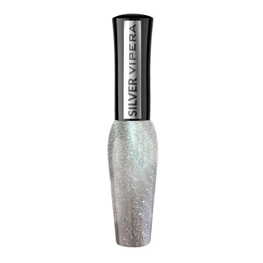 Блиск для губ Vipera Glitter Lips №21 Multi-Silver срібне мерехтіння 7 мл