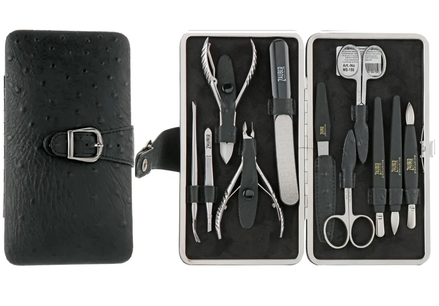 Манікюрний набір Zauber Manicure Tools Set MS-150