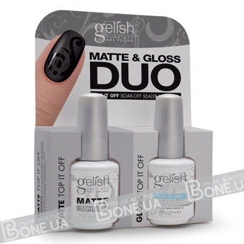Harmony Gelish Matte & Gloss DUO