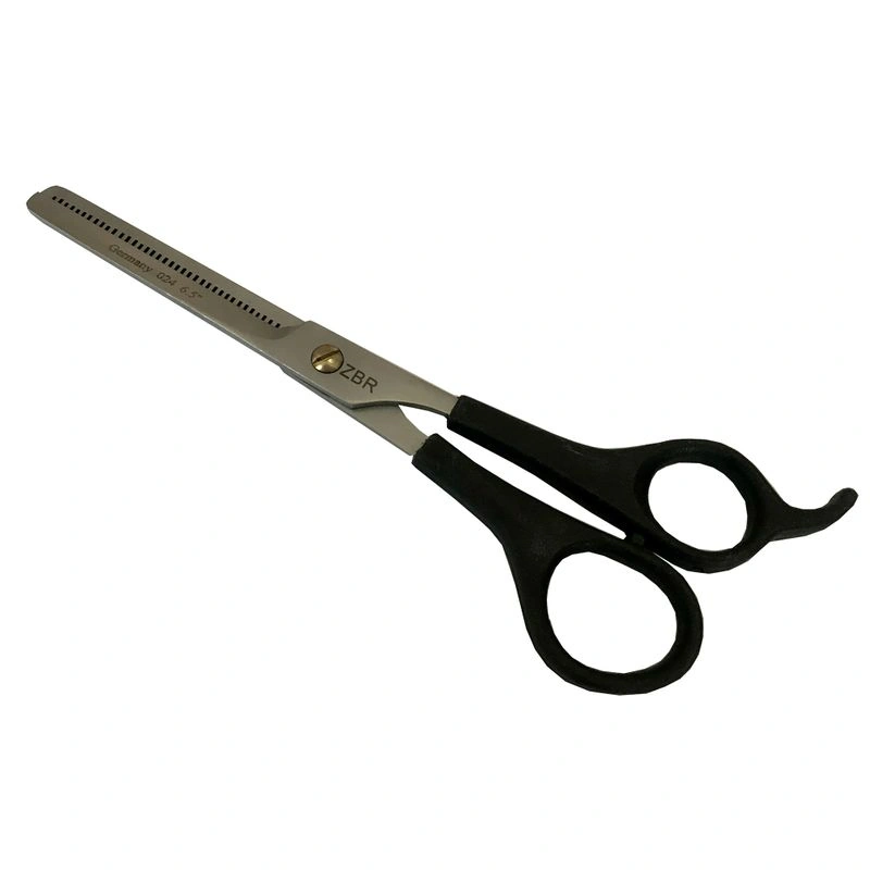 Ножиці перукарські філірувальні Zauber Barber Scissors 024 леза 6 см