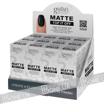 Harmony Gelish Matte top-it-off 12 шт
