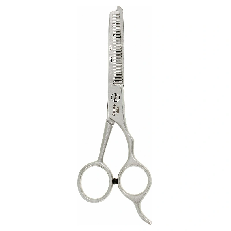 Ножиці перукарські філірувальні Zauber Barber Scissors 080 леза 6 см