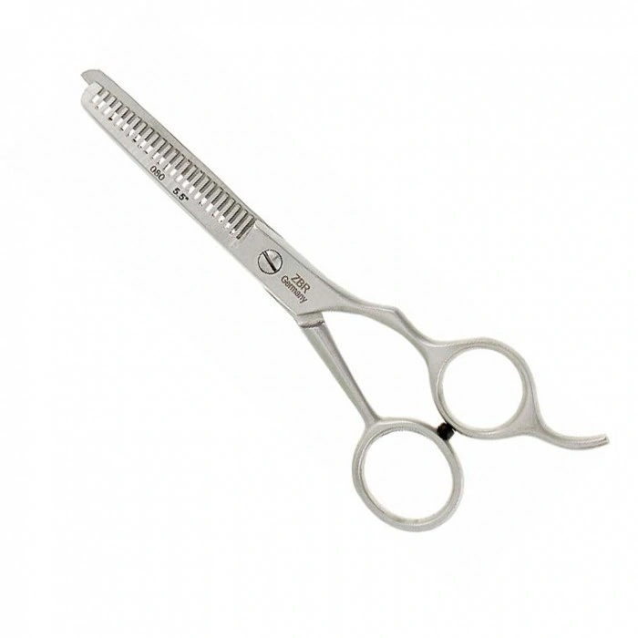 Ножиці перукарські філірувальні Zauber Barber Scissors 080 леза 6 см