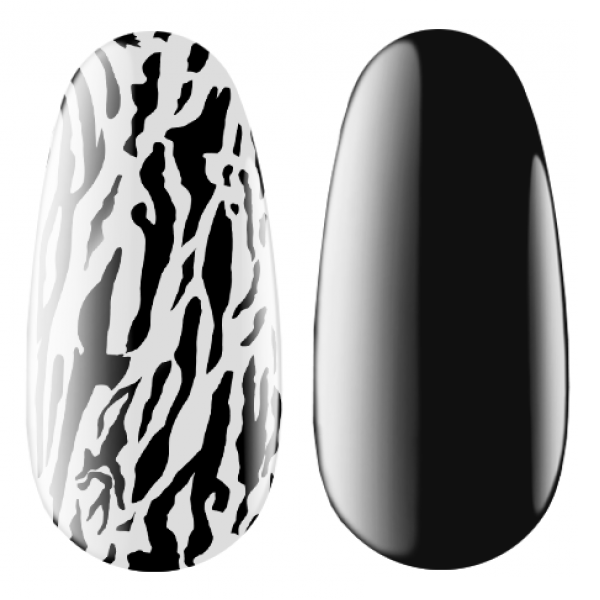 Гель для стемпінга Kodi Stamping Gel Black чорний 4 мл