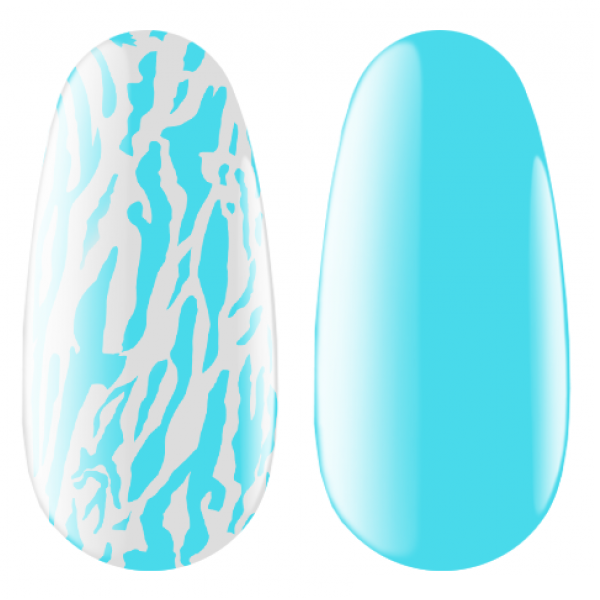 Гель для стемпінга Kodi Stamping Gel Blue блакитний тіфані 4 мл