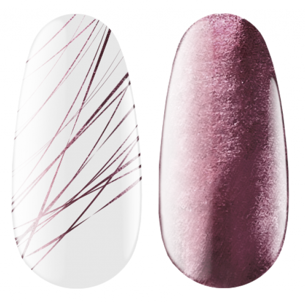 Гель-павутинка для дизайну нігтів Kodi Spider Gel Metallic Ruby рубіновий, металізований 4 мл