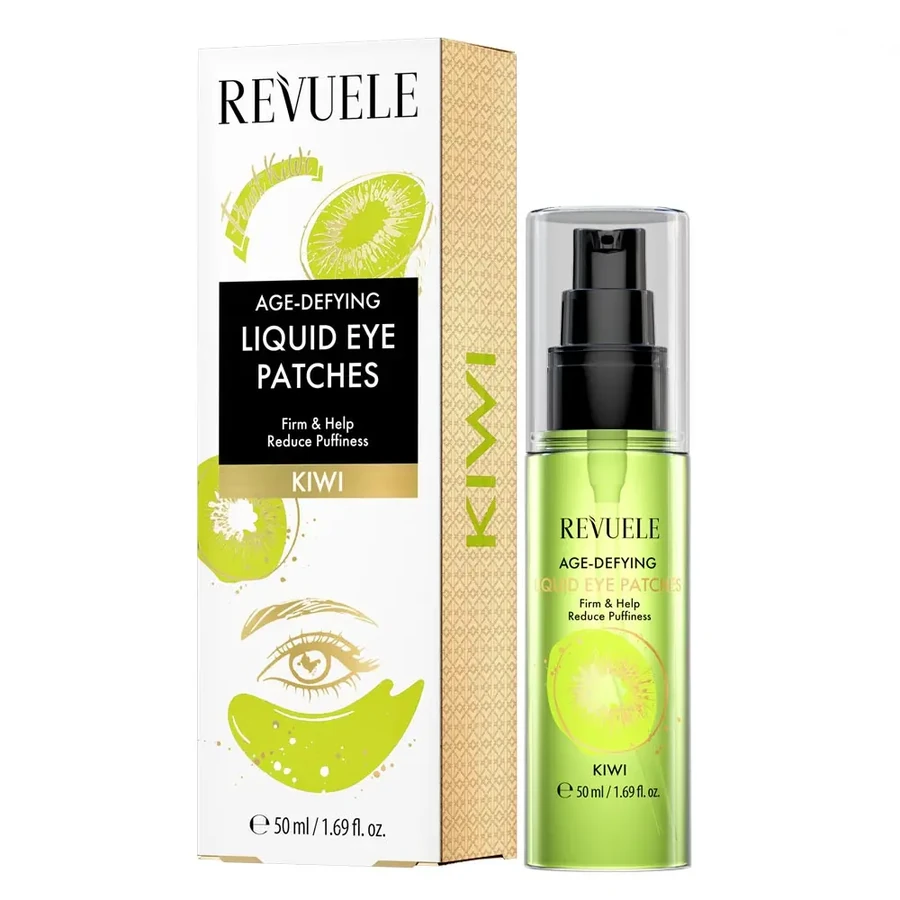 Рідкі антивікові патчі для контуру очей "Ківі" Revuele Age-Defying Liquid Eye Patches Kiwi 50 мл