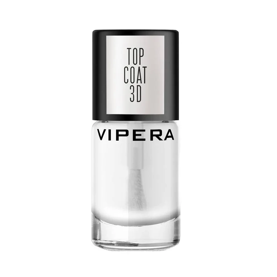 Топ для лаку Vipera Top Coat 3D Glossy Effect блискучий 10 мл