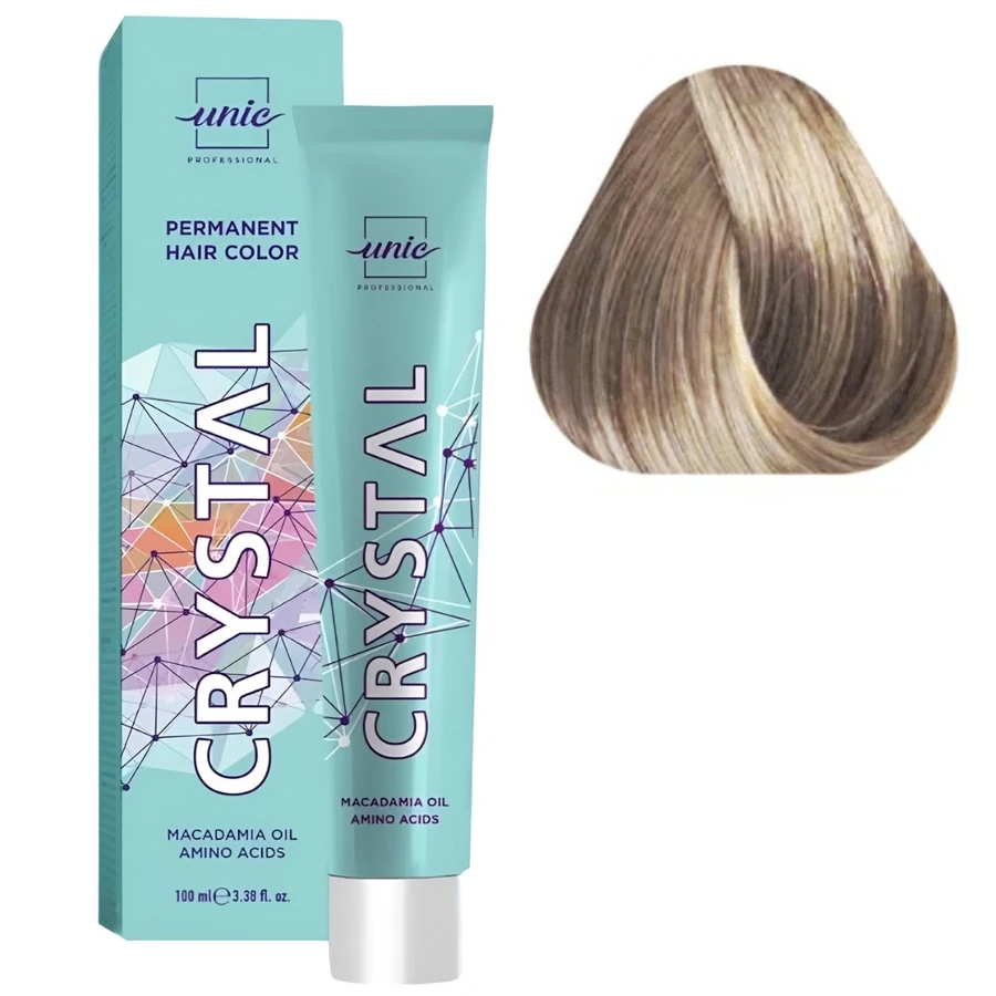 Крем-фарба для волосся Unic Crystal Corrector 0/00A Macadamia Oil Amino Acid Коректор аміачний 100 мл