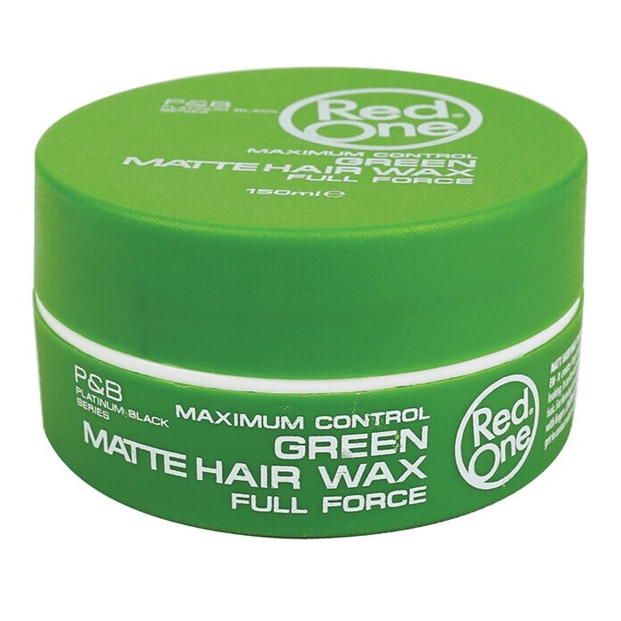 Матовий віск для ультрасильної фіксації Red One Green Matte Hair Wax 150 мл