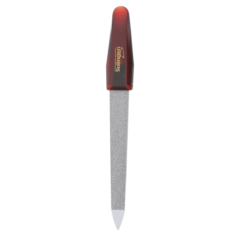 Металева пилка для натуральних і штучних нігтів Niegelon Metal Nail File 6-0520 90 мм