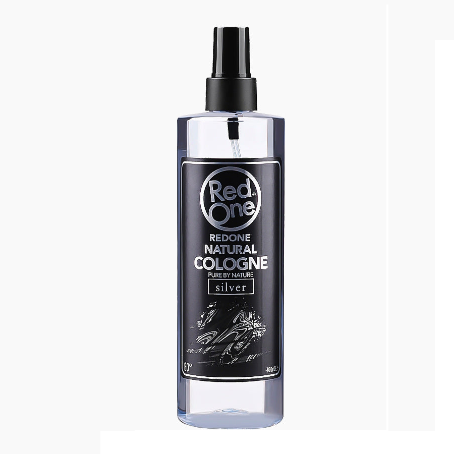 Парфумований одеколон-лосьйон після гоління Red One Natural Cologne Silver Spray 400 мл
