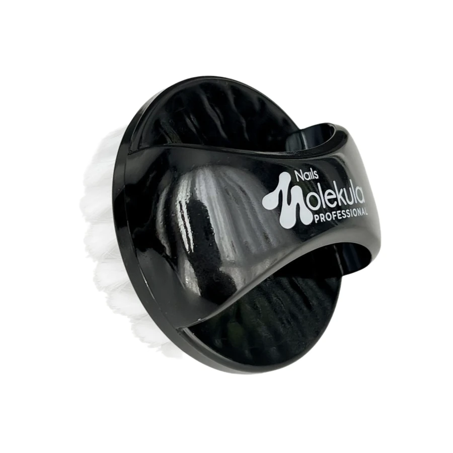 Щітка для пилу та очищення інструментів Molekula Dust Brush Round Black чорна