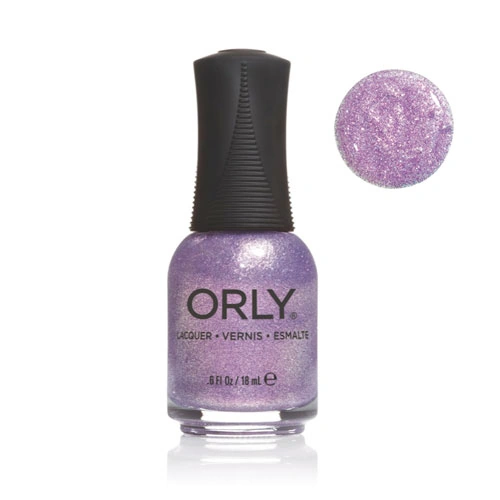 Лак ORLY Plum Pixel світло-ліловий з глітером 18 мл