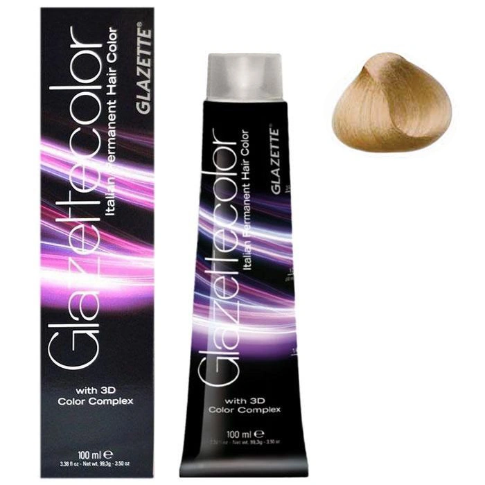 Фарба-догляд Glazette Permanent Hair Color Superlight SSN натуральний суперлайт 100 мл