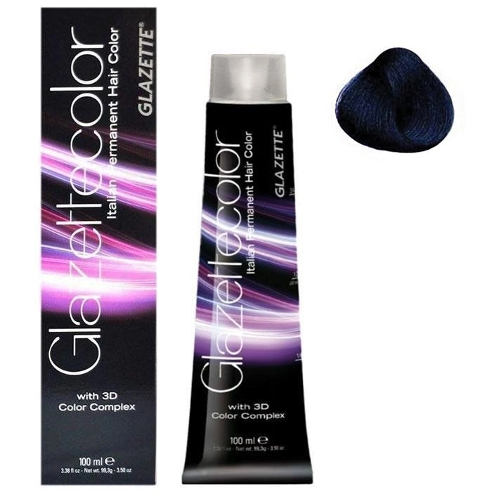 Фарба-догляд Glazette Permanent Hair Color Beige 9B найсвітліший бежевий блонд 100 мл