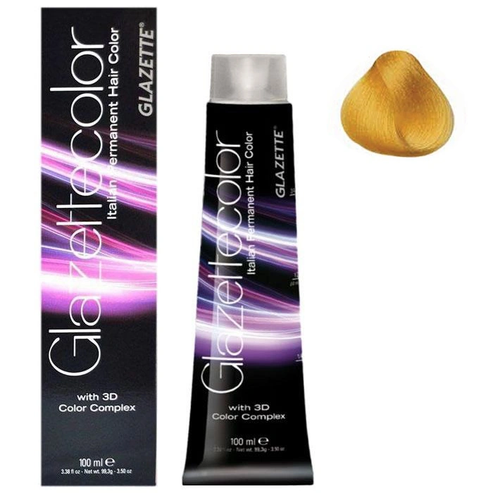 Фарба-догляд Glazette Permanent Hair Color Accents AG жовтий акцент 100 мл