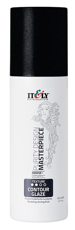 Глянцевий флюїд ITELY HAIRFASHION Purity Design Masterpiece Contour Glaze легка фіксація 150 мл