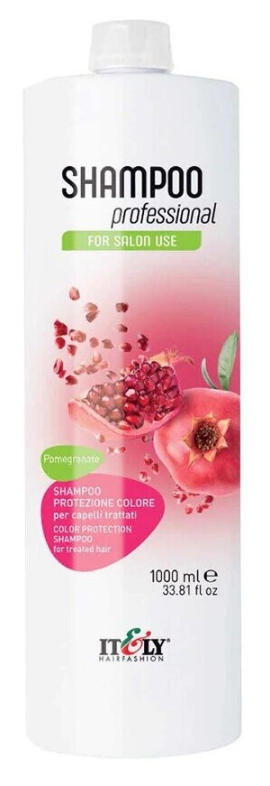 Зволожуючий шампунь для фарбованого волосся ITELY HAIRFASHION Color Protection Shampoo Pomegranate Гранатовий 1000 мл
