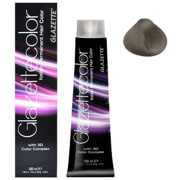Фарба-догляд ITELY HAIRFASHION Permanent Hair Color Ash 8CC світло-русий інтенсивний попелястий 100 мл